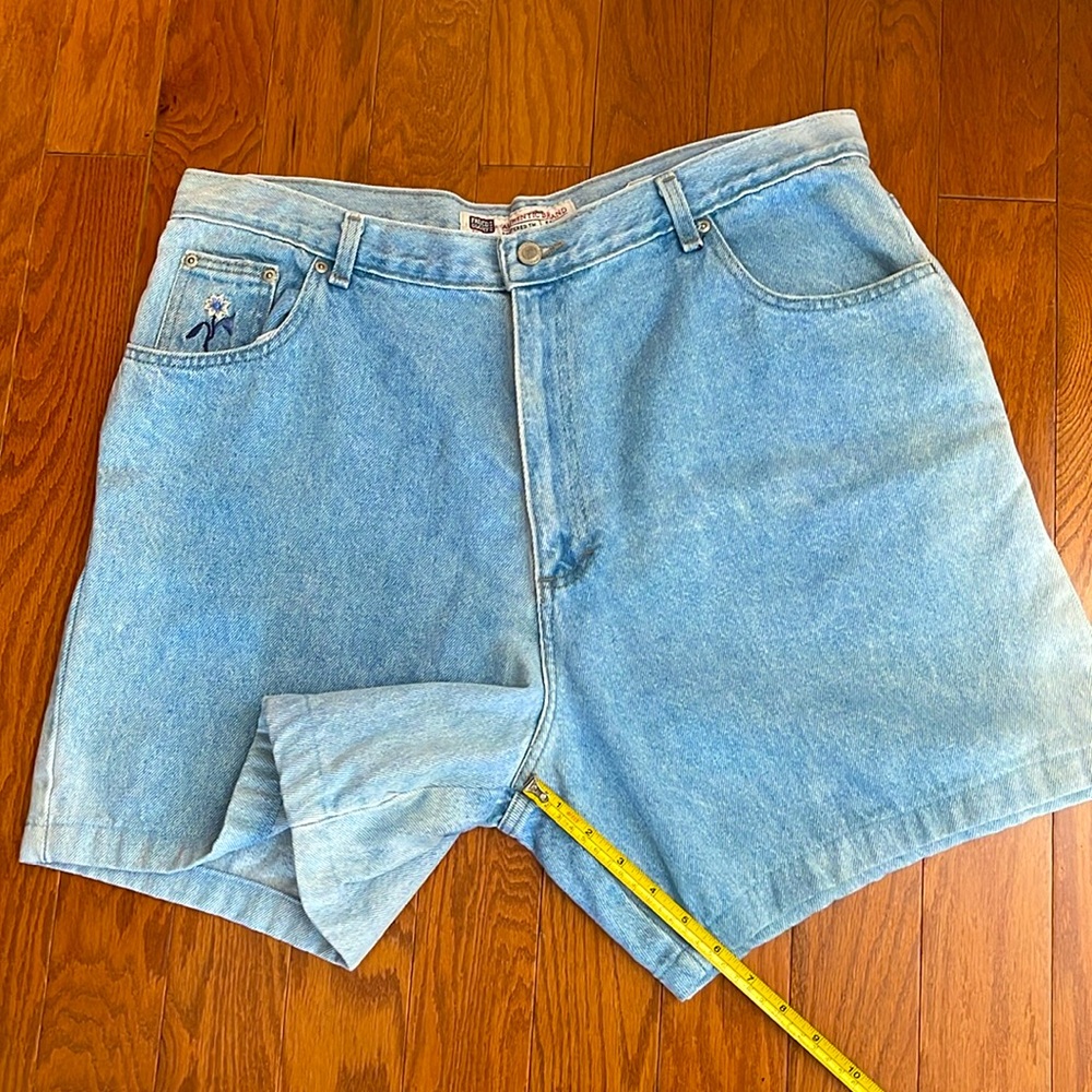 Faded Glory Women High Rise Jean Shorts‎ - Picture 12 of 14